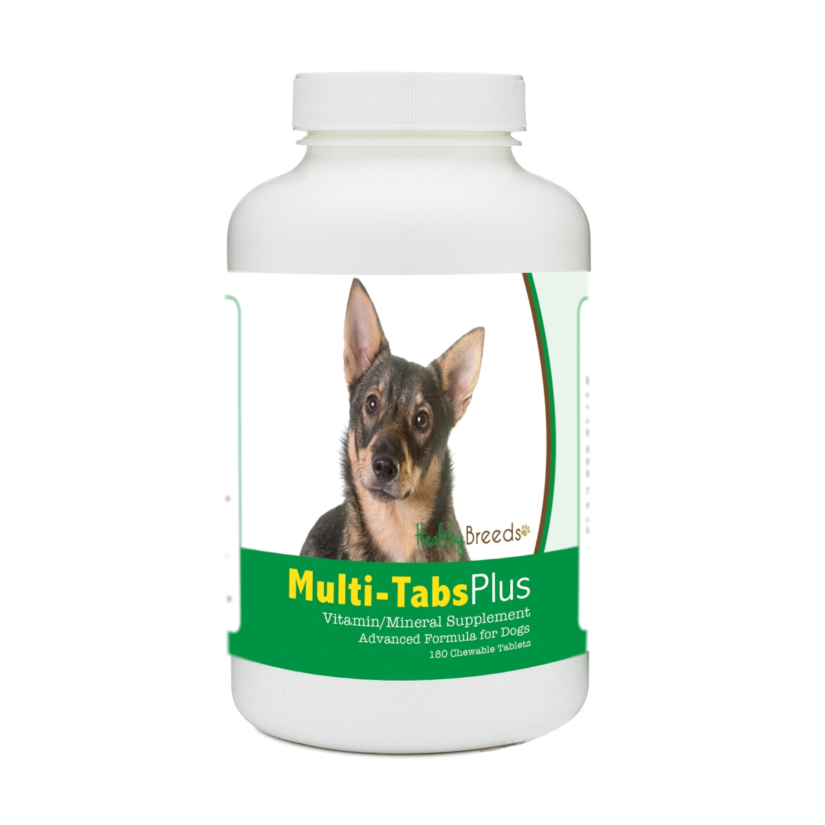 Picture of Healthy Breeds 840235175759 Swedish Vallhund Multi-Tabs Plus Chewable Tablets - 180 Count