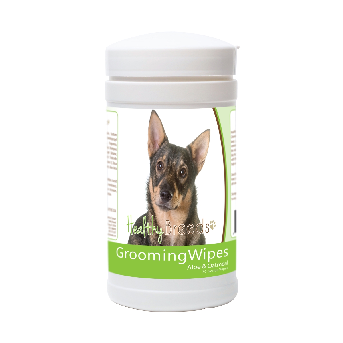 Picture of Healthy Breeds 840235175780 Swedish Vallhund Grooming Wipes - 70 Count