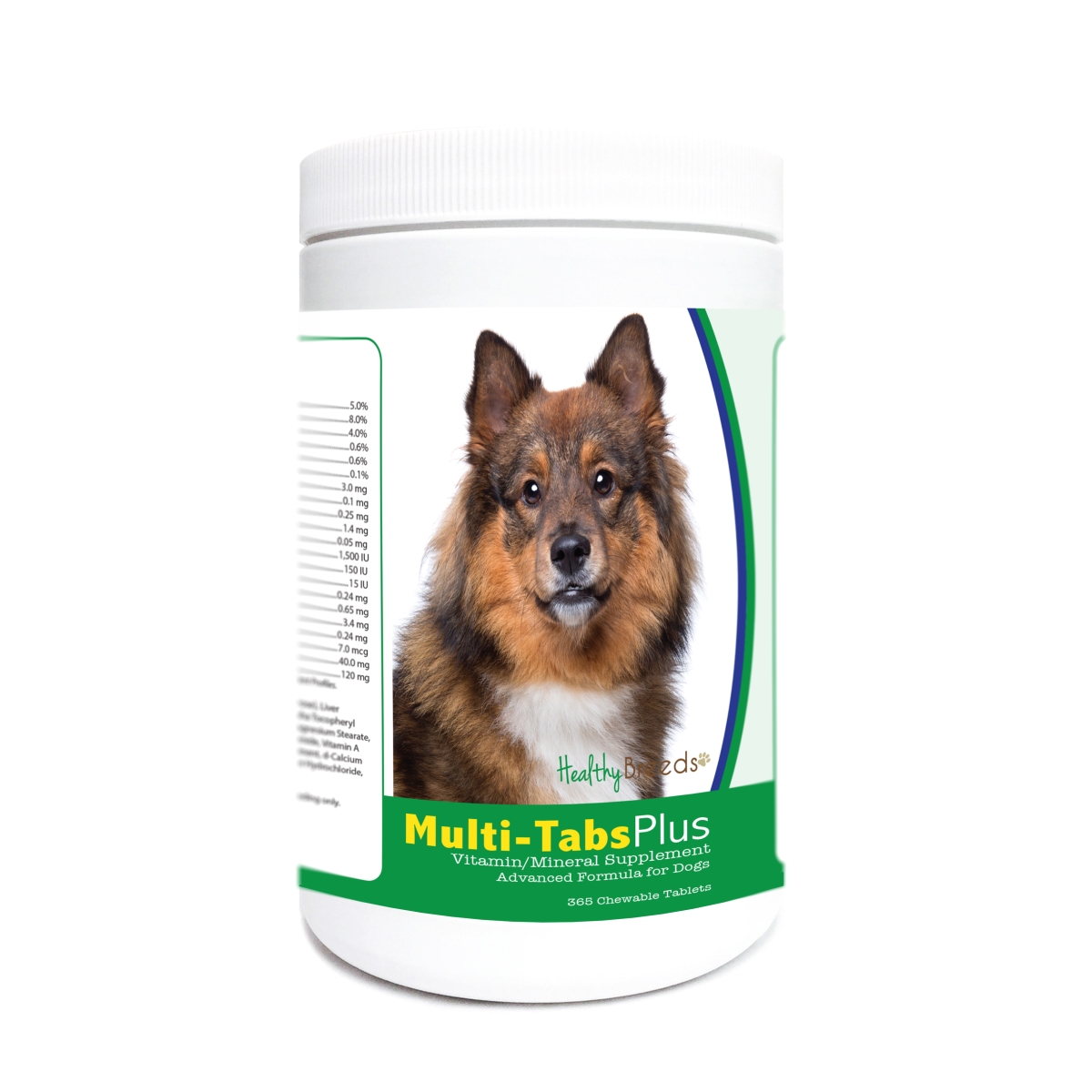 Picture of Healthy Breeds 840235175988 Eurasier Multi-Tabs Plus Chewable Tablets - 365 Count