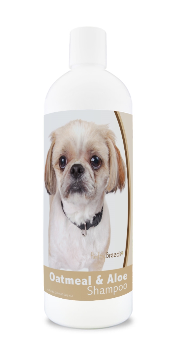 Picture of Healthy Breeds 840235176114 16 oz Peekapoo Oatmeal Shampoo with Aloe