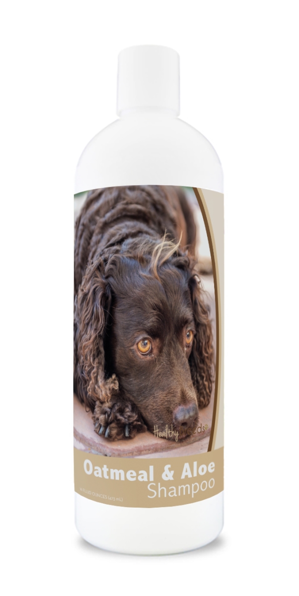 Picture of Healthy Breeds 840235176190 16 oz American Water Spaniel Oatmeal Shampoo with Aloe