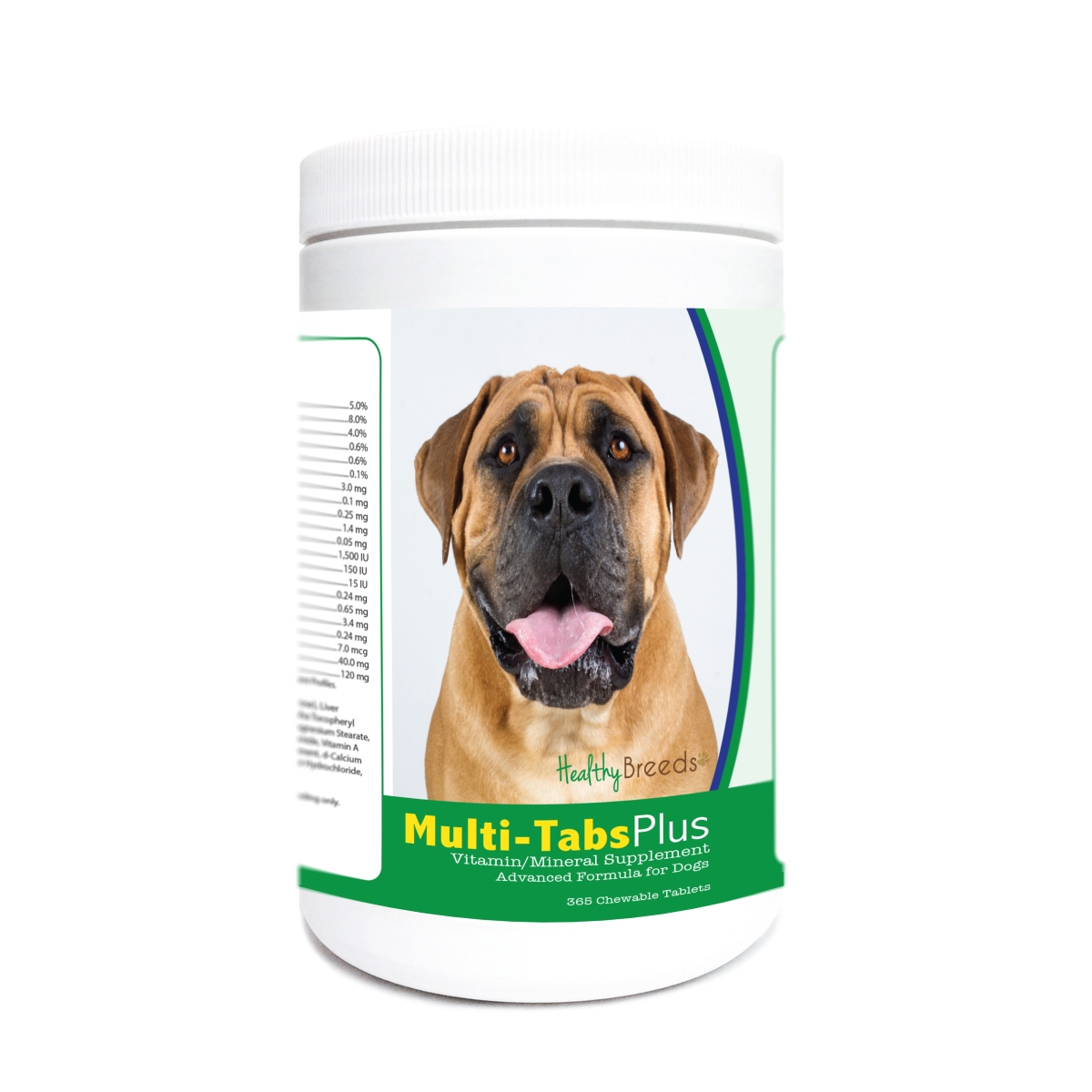 Boerboel Multi-Tabs Plus Chewable Tablets - 365 Count