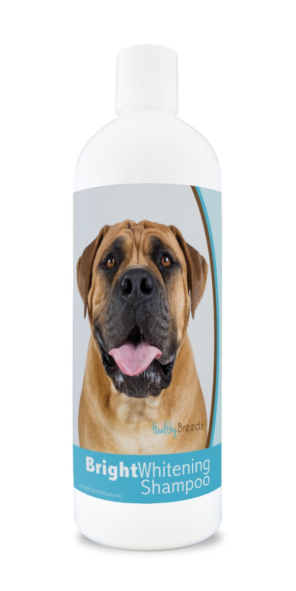 Picture of Healthy Breeds 840235178095 12 oz Boerboel Bright Whitening Shampoo
