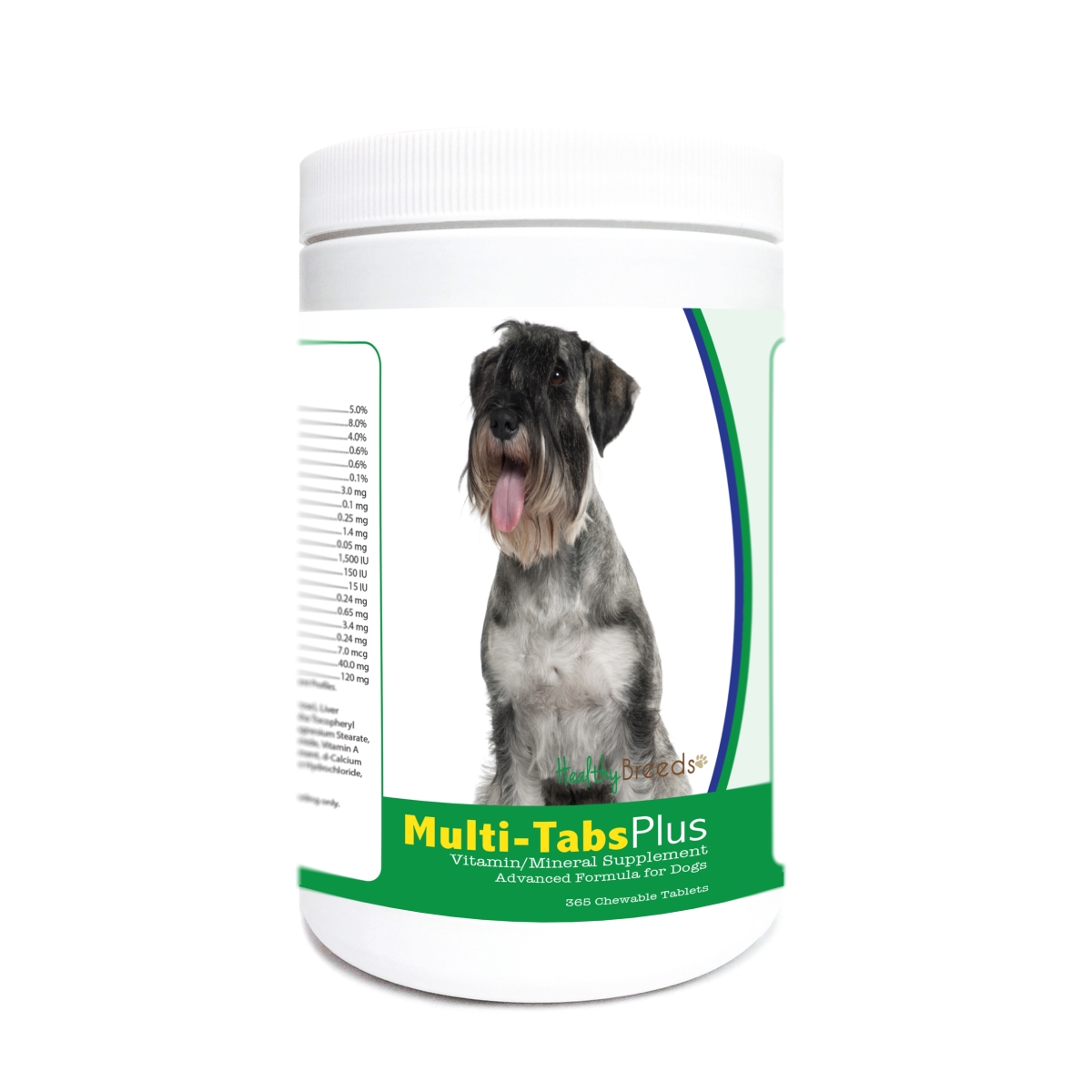 Standard Schnauzer Multi-Tabs Plus Chewable Tablets - 365 Count