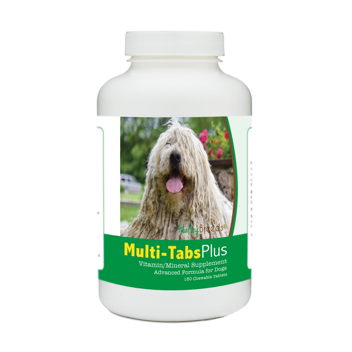 840235178484 Komondorok Multi-Tabs Plus Chewable Tablets - 180 Count