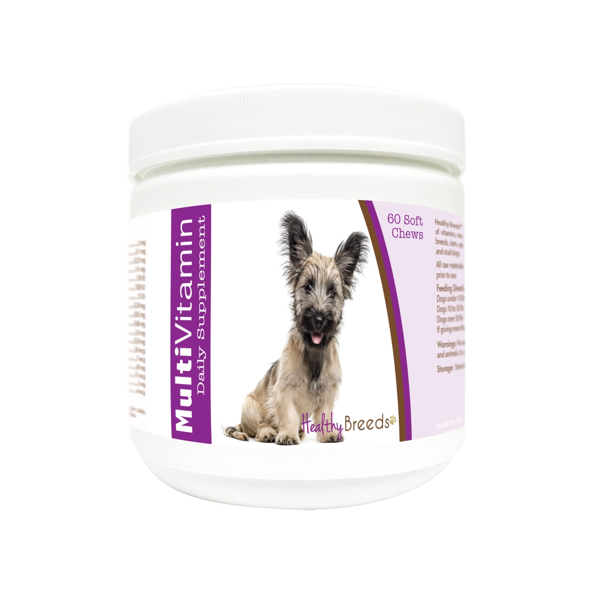 Picture of Healthy Breeds 840235178651 Skye Terrier Multi-Vitamin Soft Chews - 60 Count