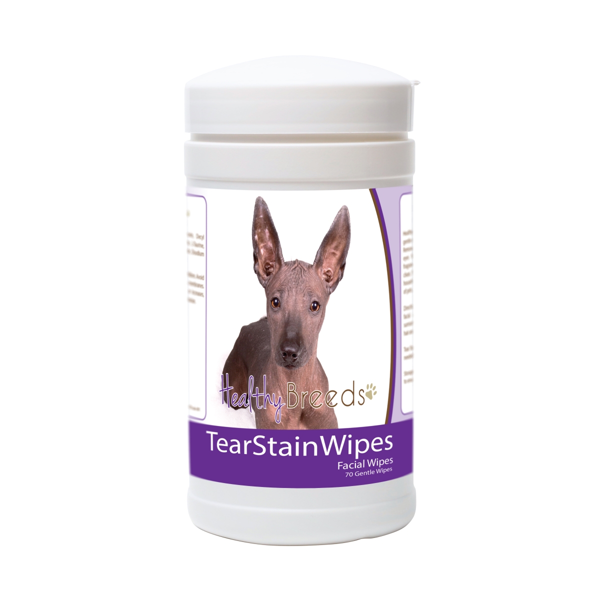 Picture of Healthy Breeds 840235178798 Xoloitzcuintli Tear Stain Wipes - 70 Count