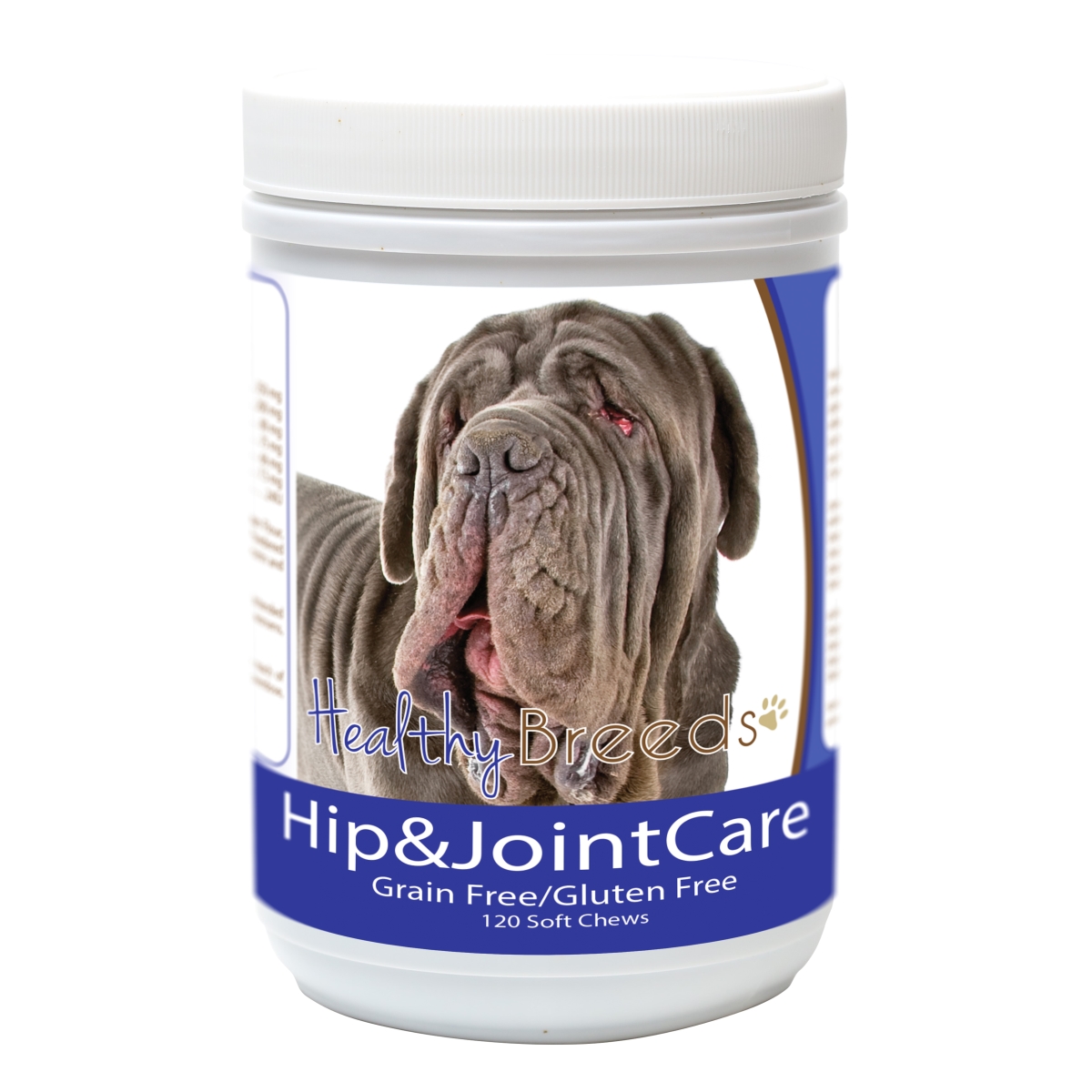 Picture of Healthy Breeds 840235182740 Neapolitan Mastiff Hip & Joint Care&#44; 120 Count