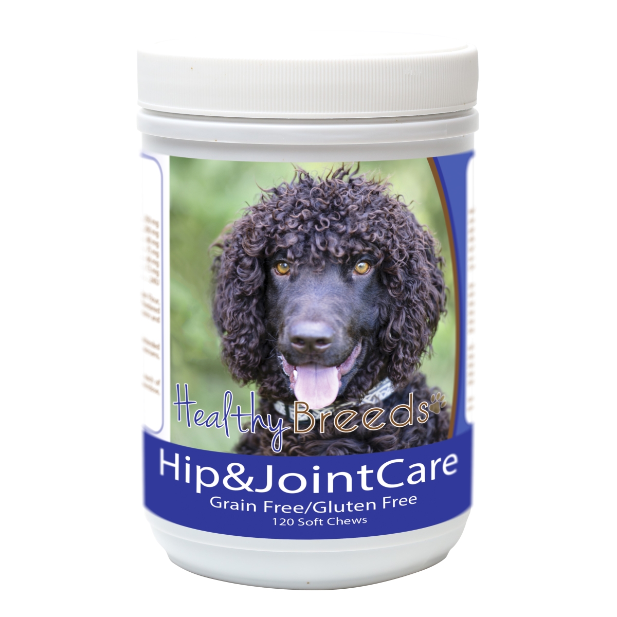 Picture of Healthy Breeds 840235182849 Irish Water Spaniel Hip & Joint Care&#44; 120 Count