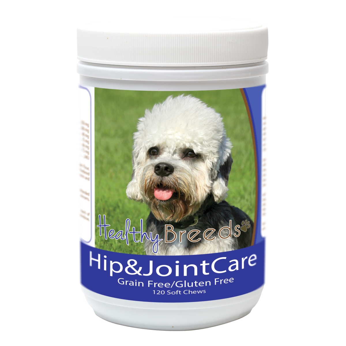 Picture of Healthy Breeds 840235182863 Dandie Dinmont Terrier Hip & Joint Care&#44; 120 Count