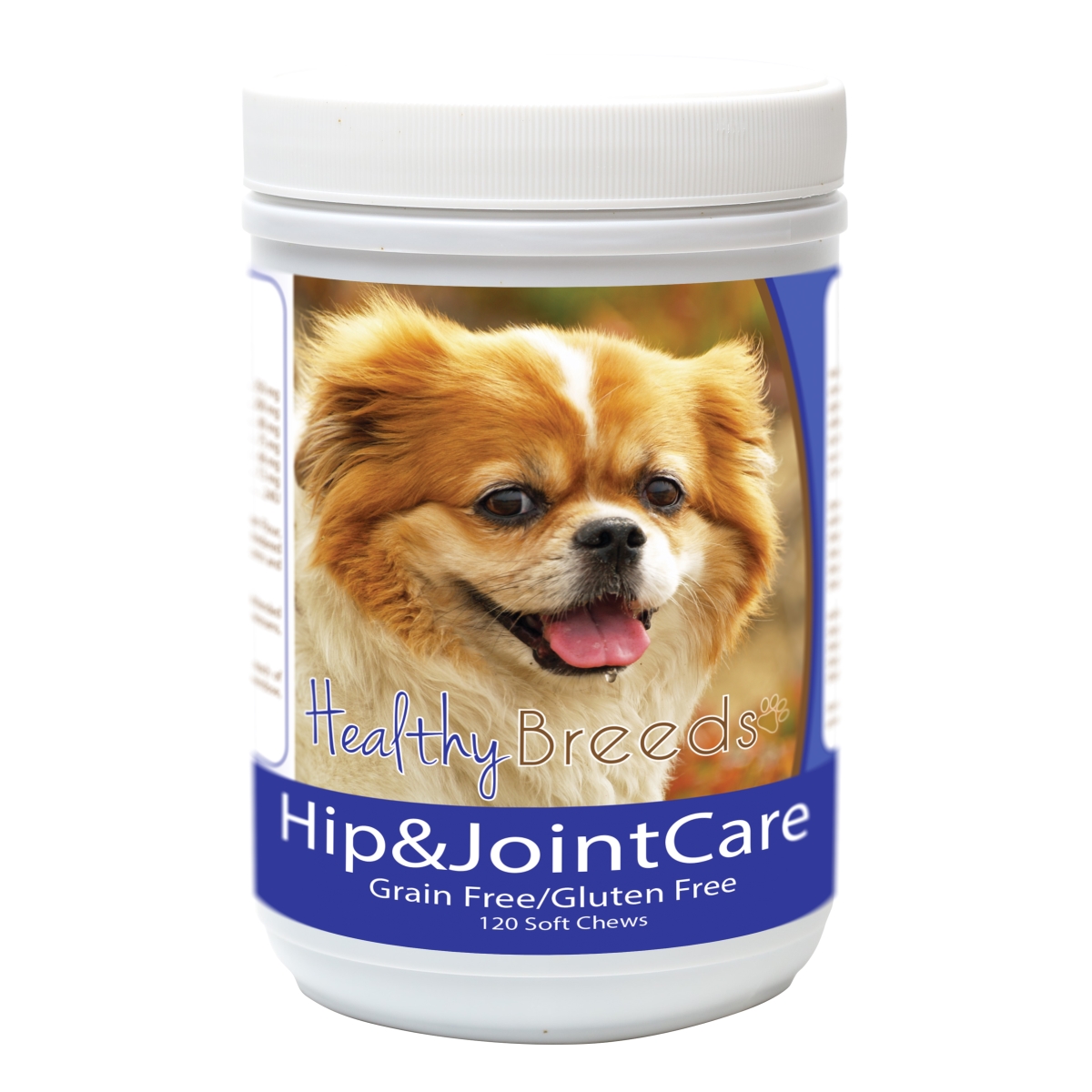 Picture of Healthy Breeds 840235182887 Tibetan Spaniel Hip & Joint Care&#44; 120 Count