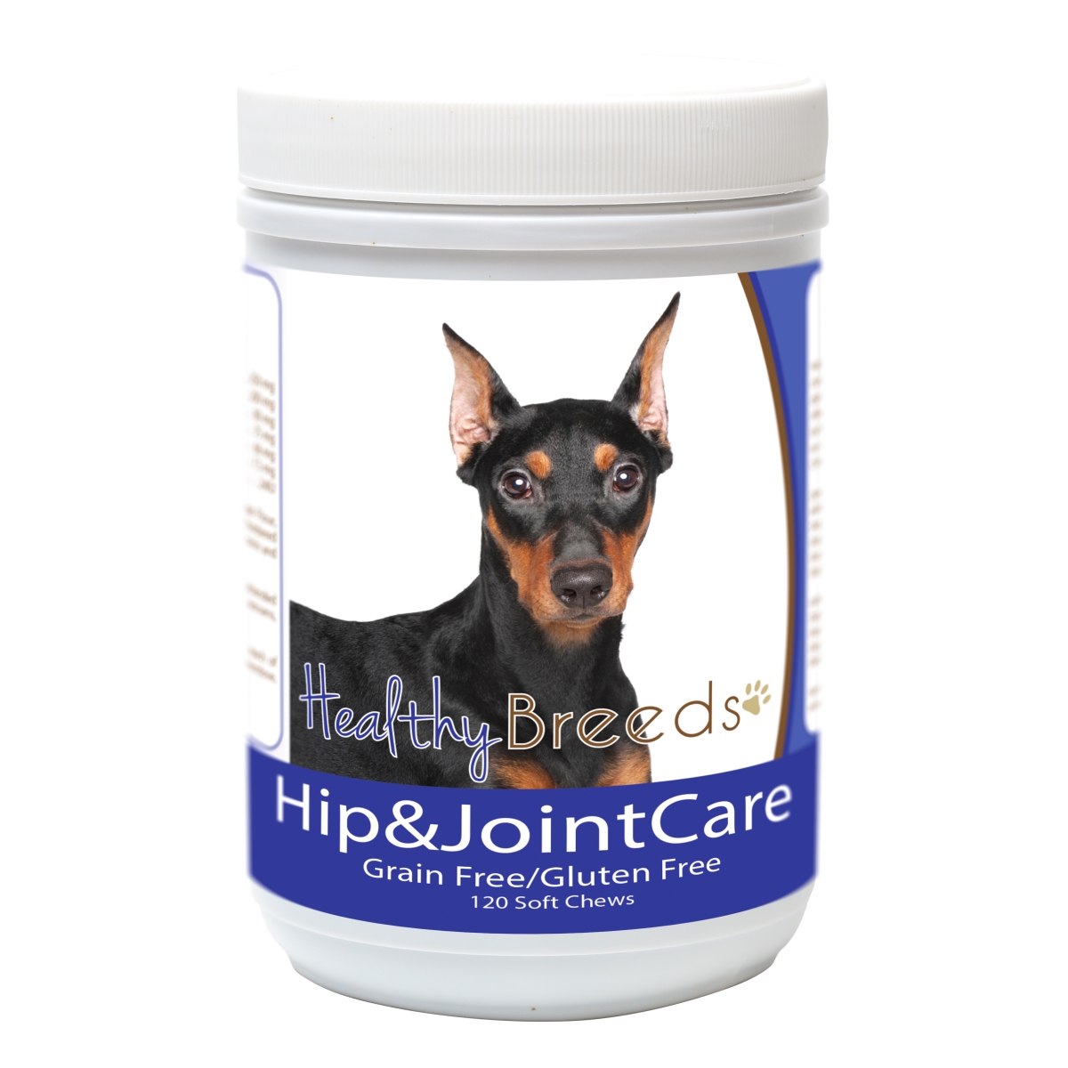 Picture of Healthy Breeds 840235182979 German Pinscher Hip & Joint Care&#44; 120 Count