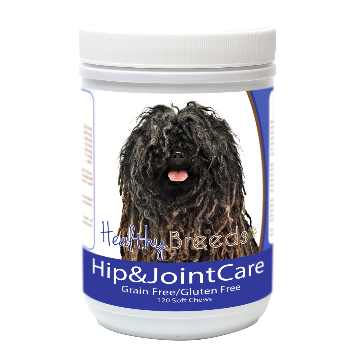 Picture of Healthy Breeds 840235183006 Pulik Hip & Joint Care&#44; 120 Count