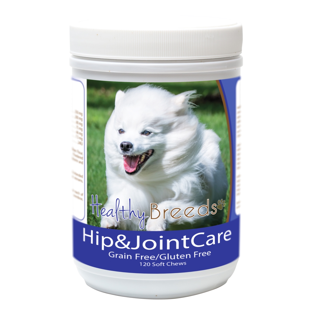 Picture of Healthy Breeds 840235183136 American Eskimo Dog Hip & Joint Care&#44; 120 Count