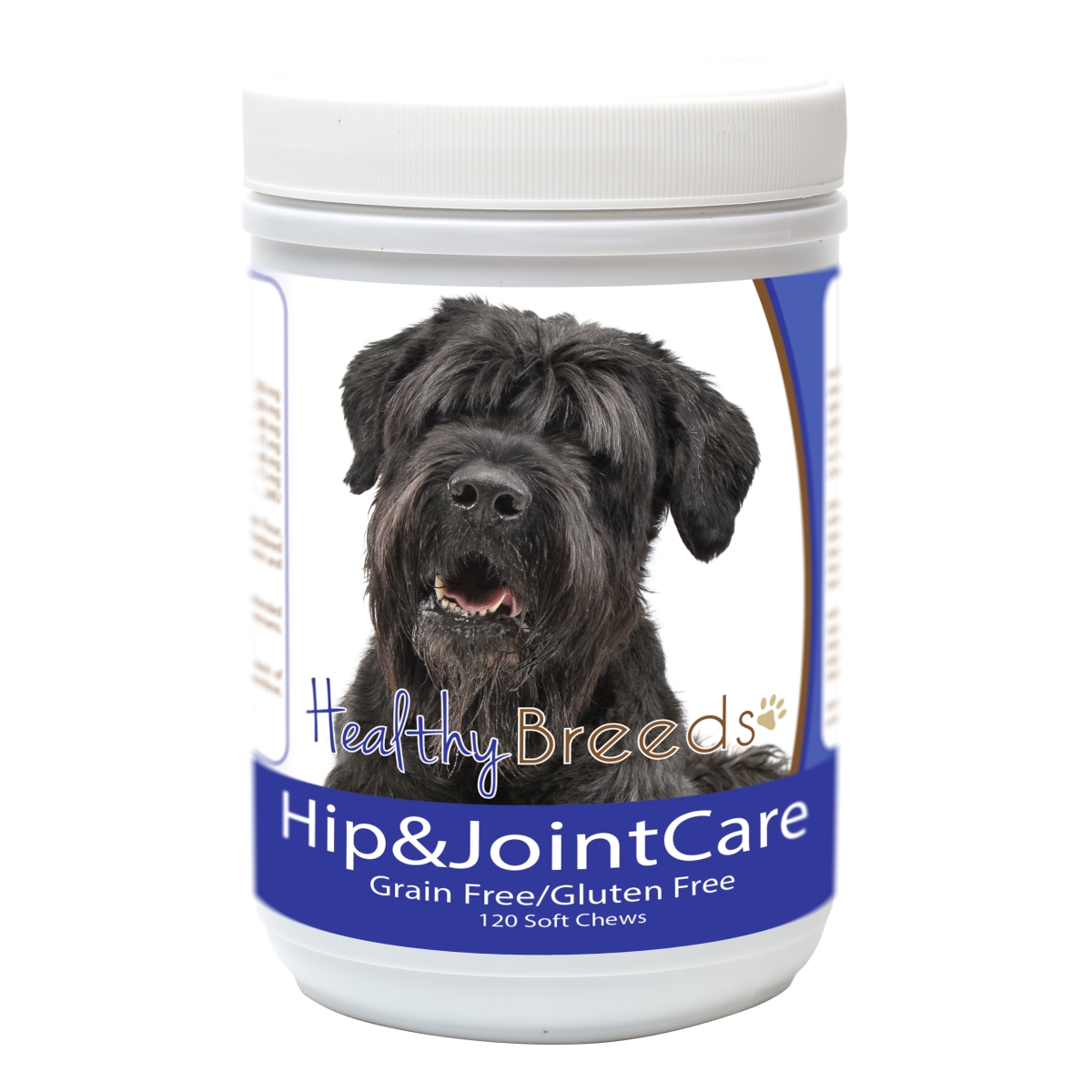 Picture of Healthy Breeds 840235183150 Black Russian Terrier Hip & Joint Care&#44; 120 Count