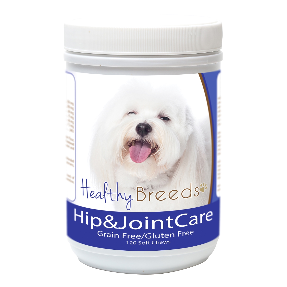 Picture of Healthy Breeds 840235183242 Coton de Tulear Hip & Joint Care&#44; 120 Count