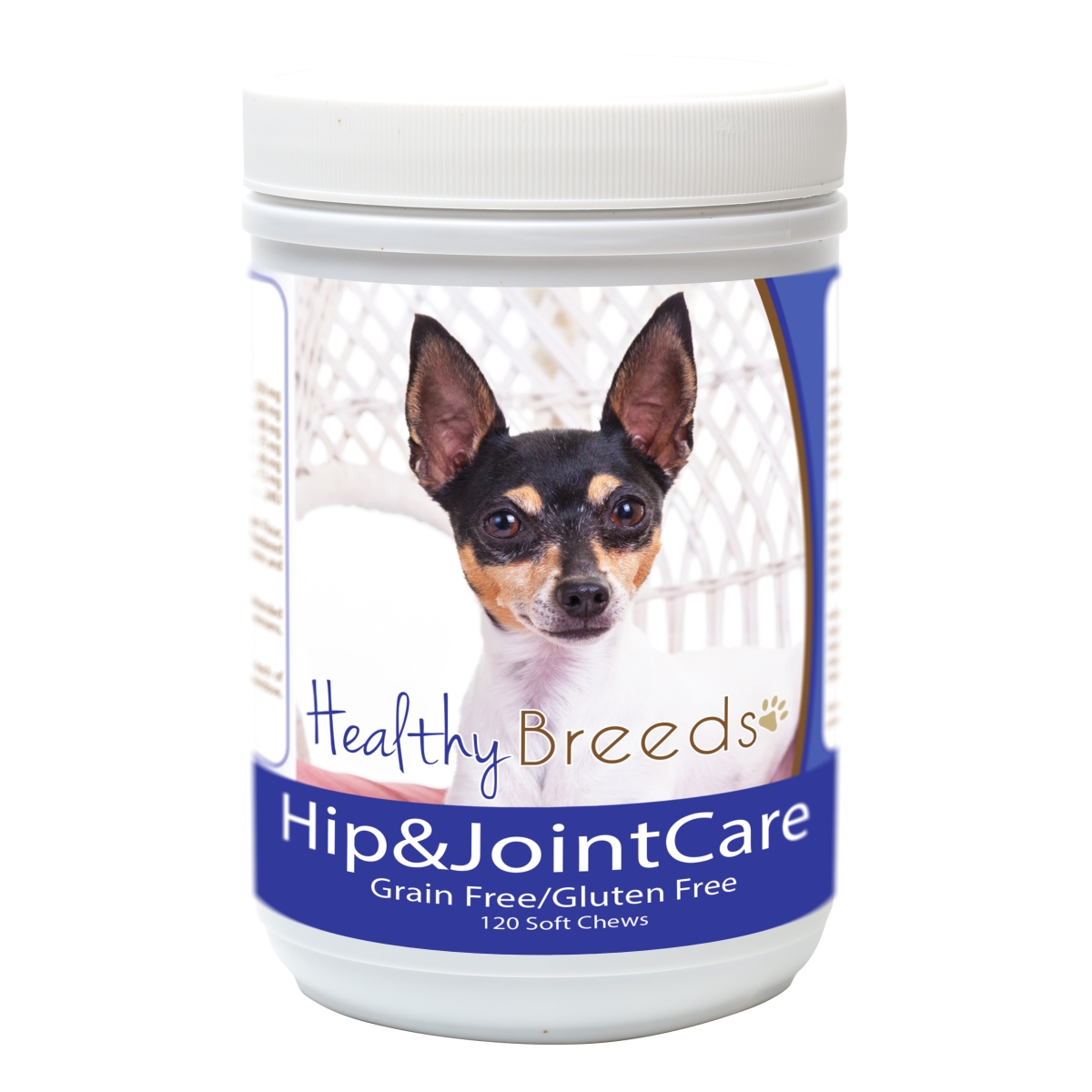 Picture of Healthy Breeds 840235183297 Toy Fox Terrier Hip & Joint Care&#44; 120 Count