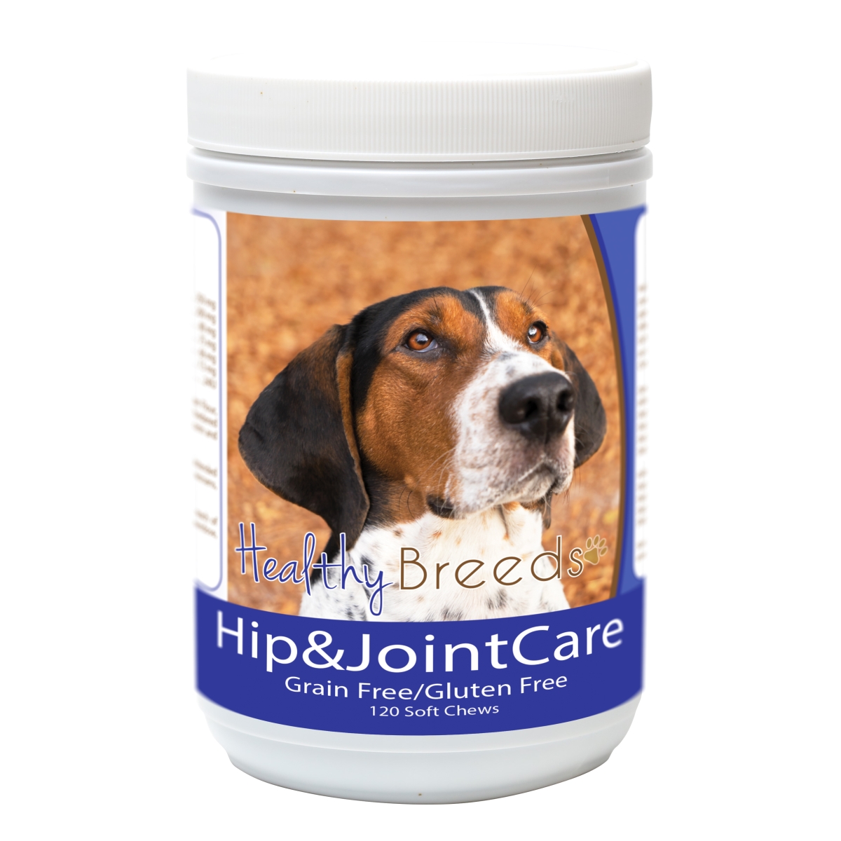 Picture of Healthy Breeds 840235183464 Treeing Walker Coonhound Hip & Joint Care&#44; 120 Count