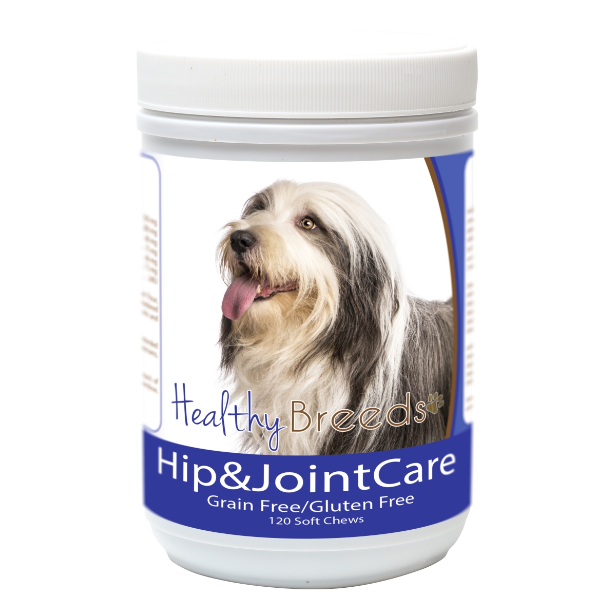 Picture of Healthy Breeds 840235183471 Bearded Collie Hip & Joint Care&#44; 120 Count