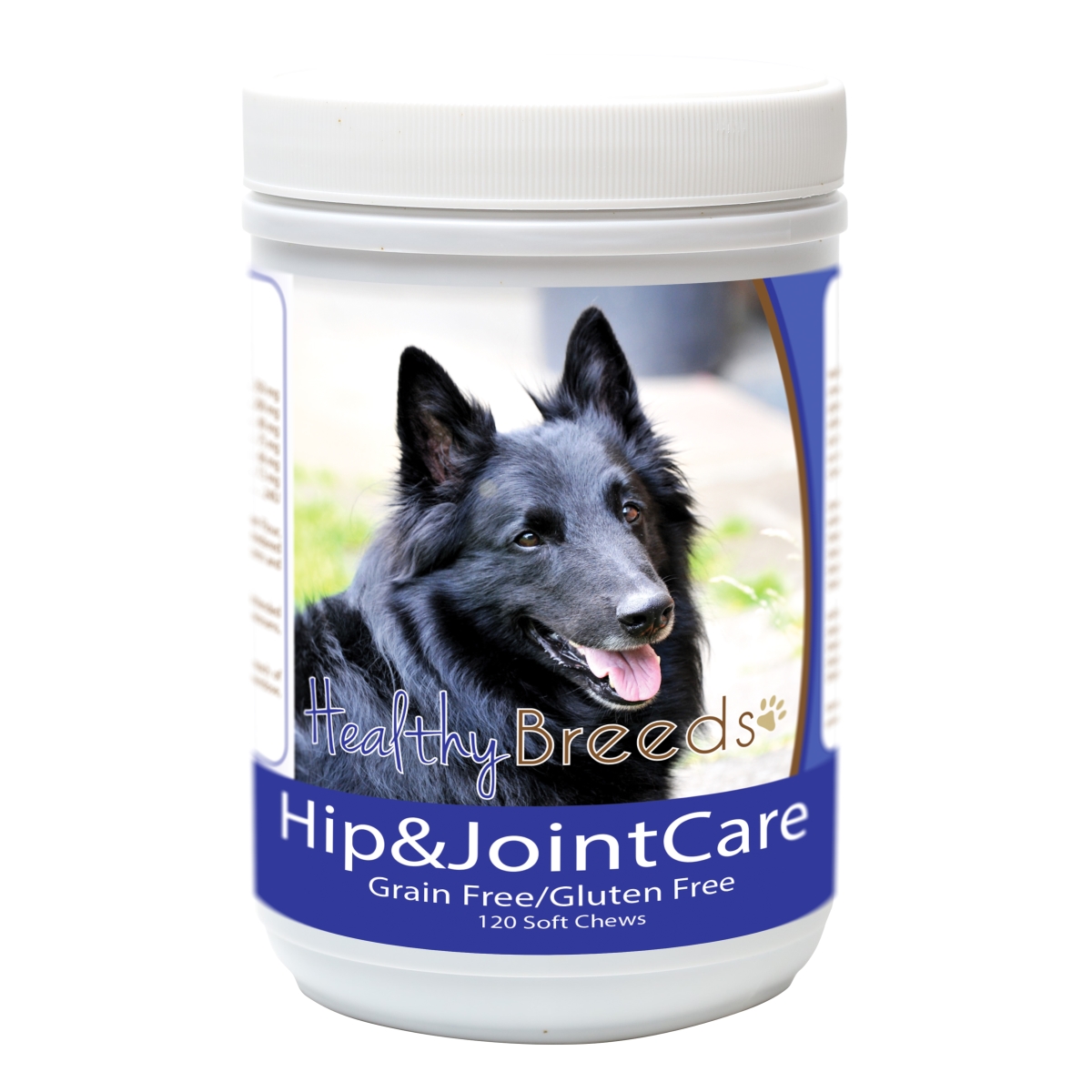 Picture of Healthy Breeds 840235183525 Belgian Sheepdog Hip & Joint Care&#44; 120 Count