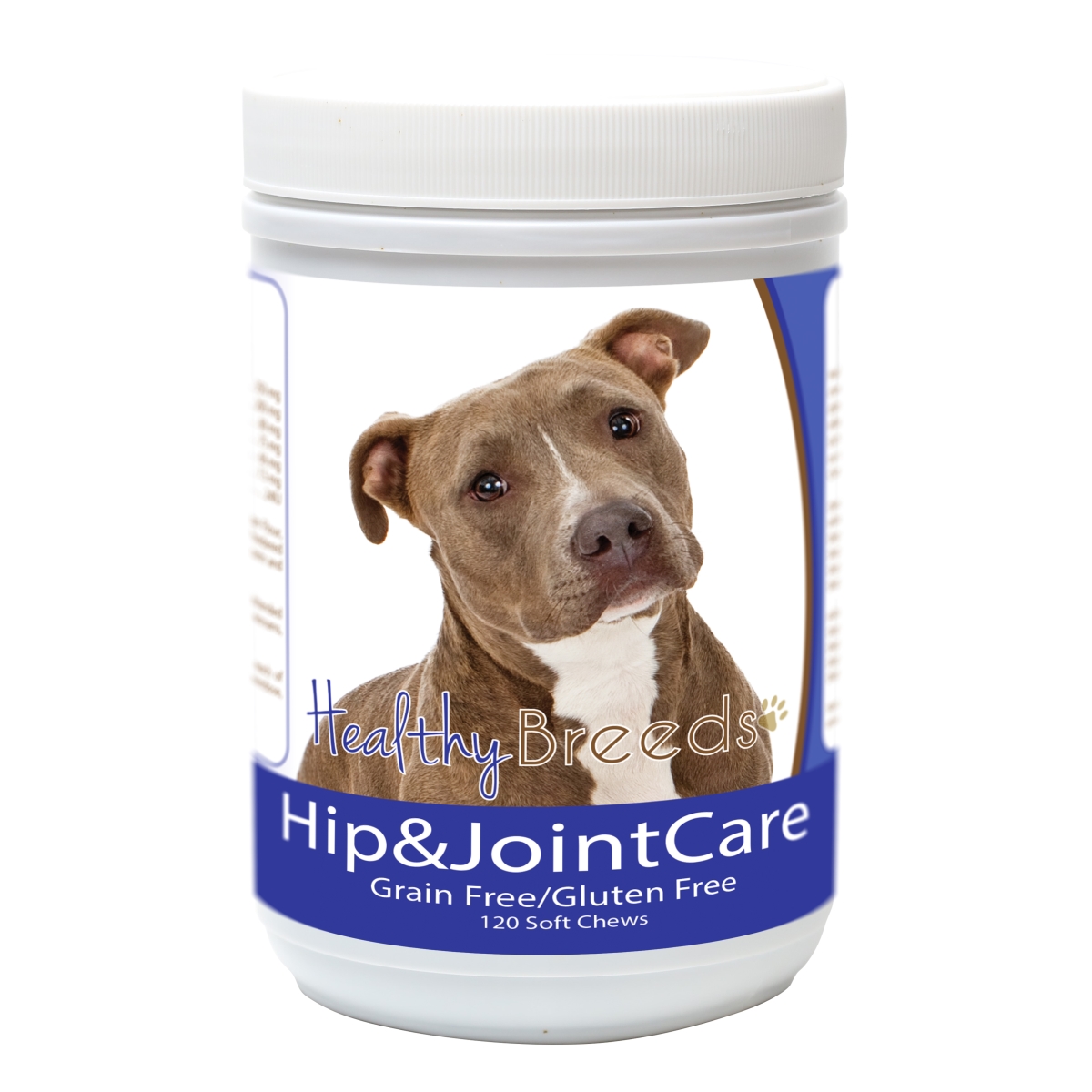Picture of Healthy Breeds 840235183587 Pit Bull Hip & Joint Care&#44; 120 Count