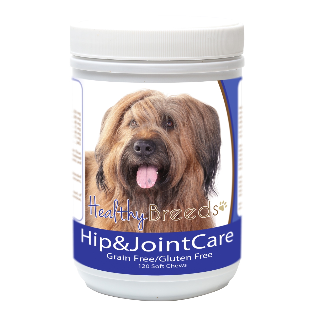 Picture of Healthy Breeds 840235183617 Briard Hip & Joint Care&#44; 120 Count