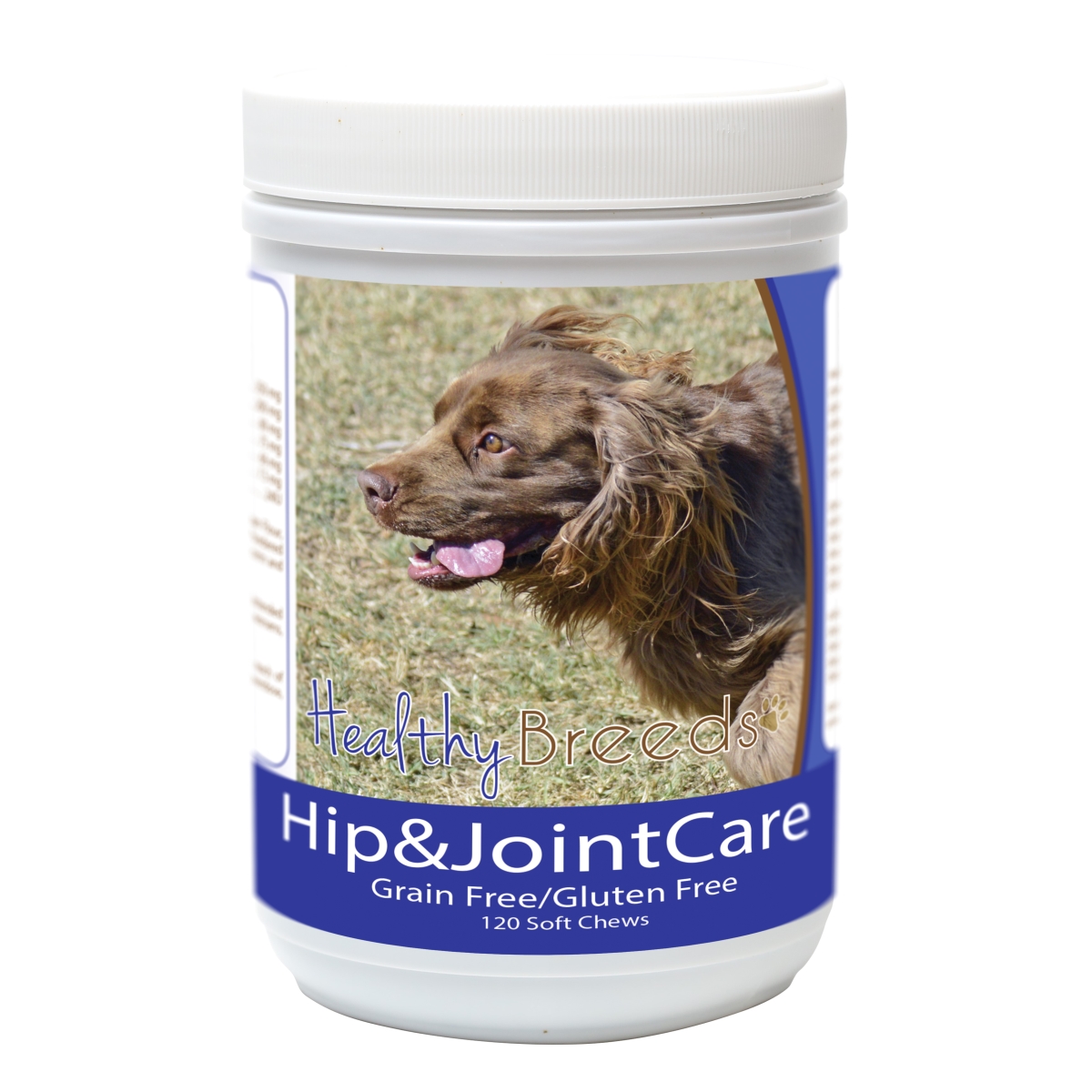 Picture of Healthy Breeds 840235183679 Sussex Spaniel Hip & Joint Care&#44; 120 Count