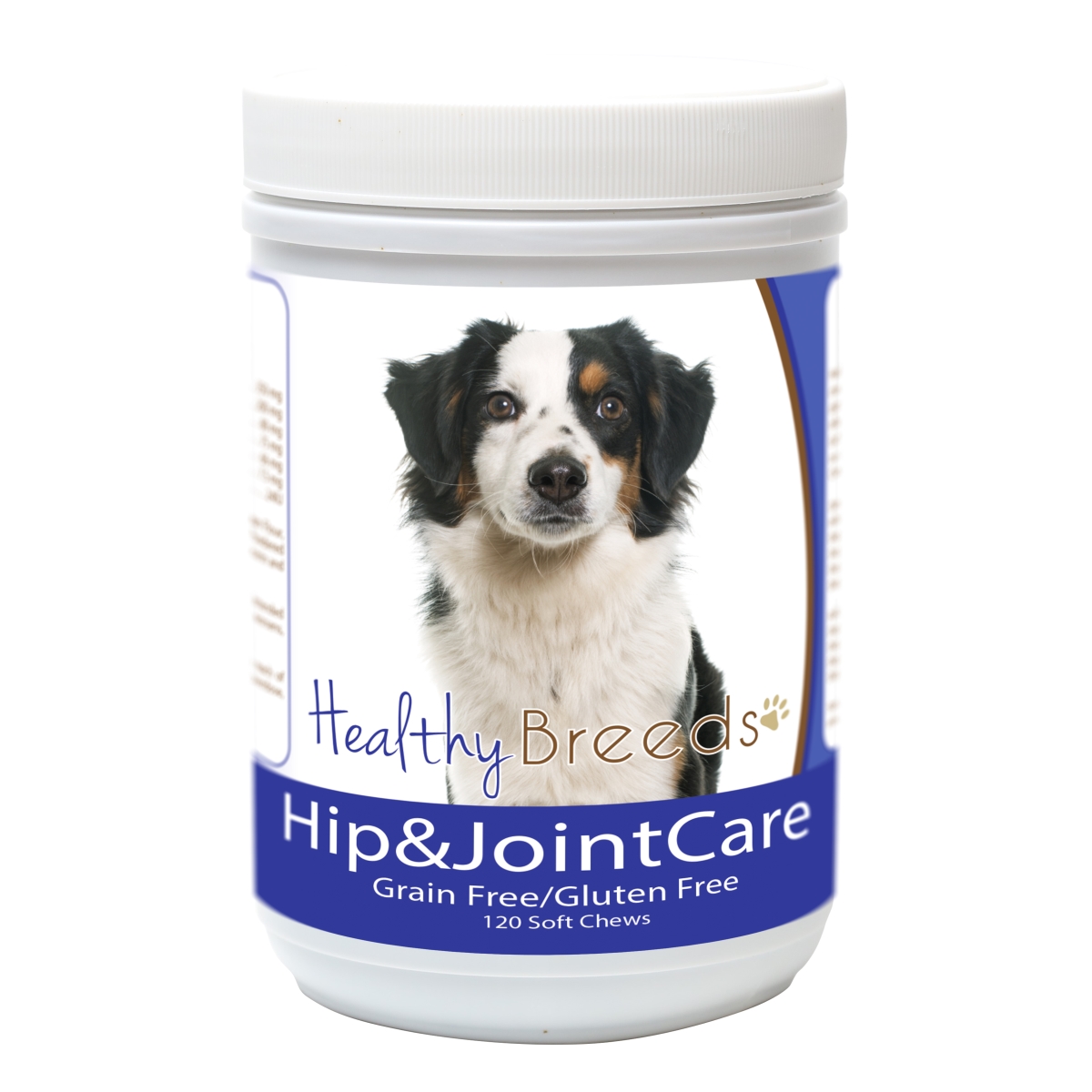 Picture of Healthy Breeds 840235183730 Miniature American Shepherd Hip & Joint Care&#44; 120 Count