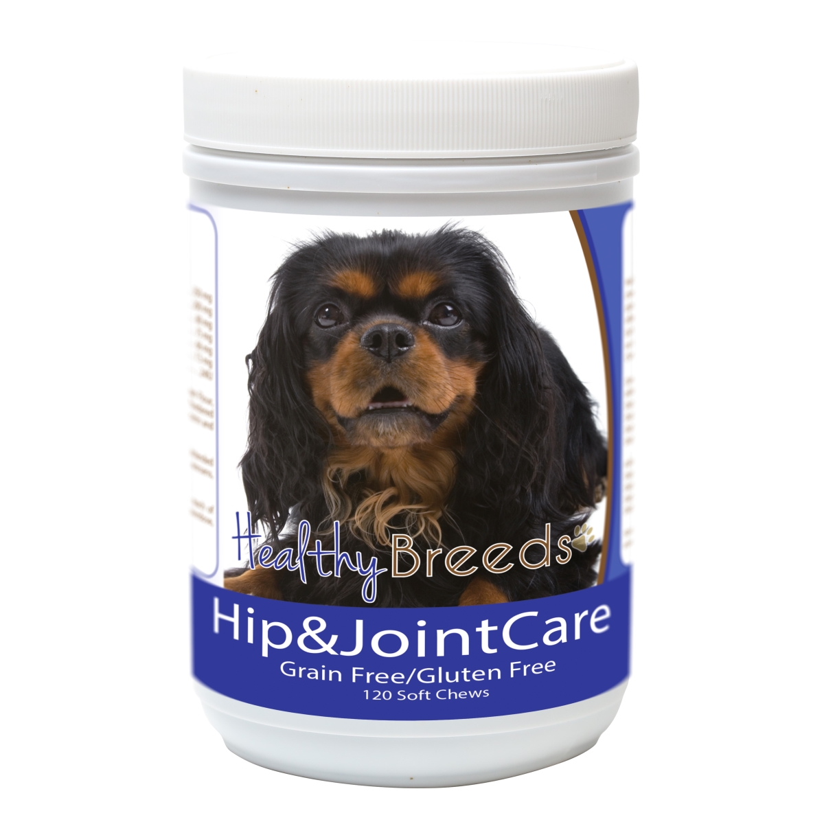 Picture of Healthy Breeds 840235183747 English Toy Spaniel Hip & Joint Care&#44; 120 Count