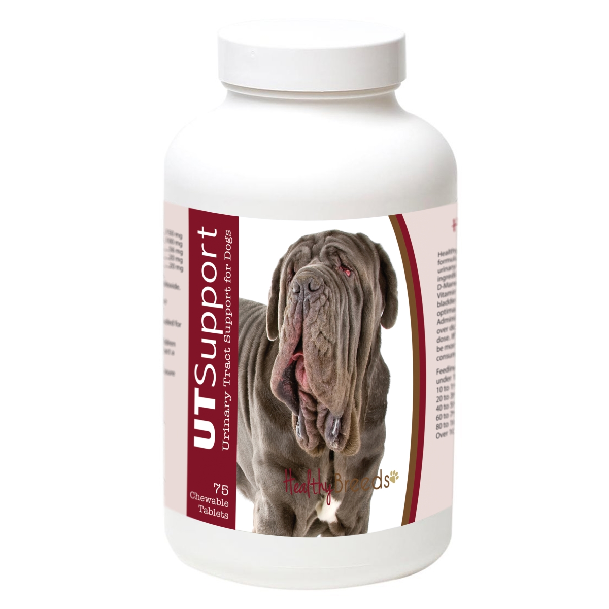 840235183808 Neapolitan Mastiff Cranberry Chewables, 75 Count