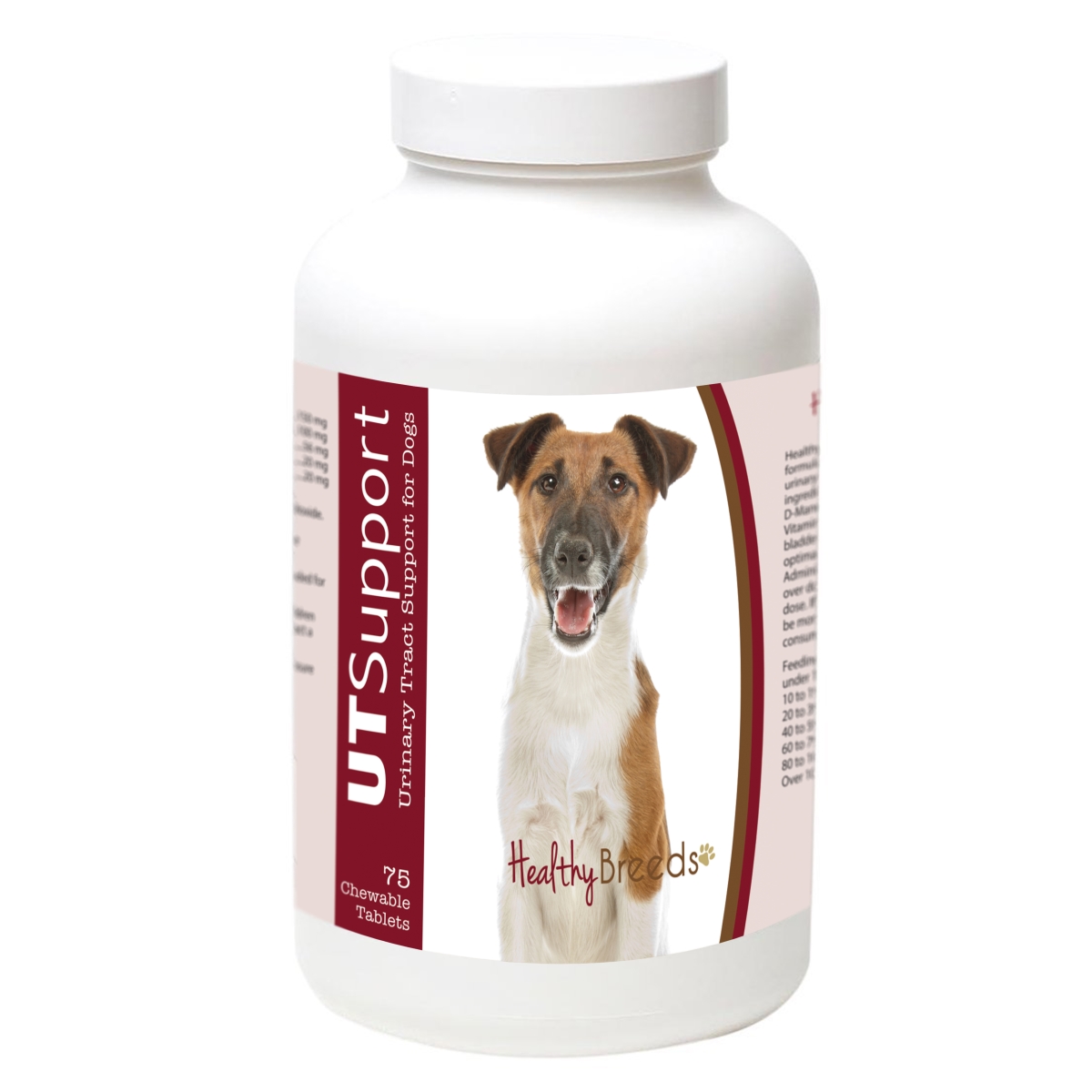 840235183921 Smooth Fox Terrier Cranberry Chewables, 75 Count