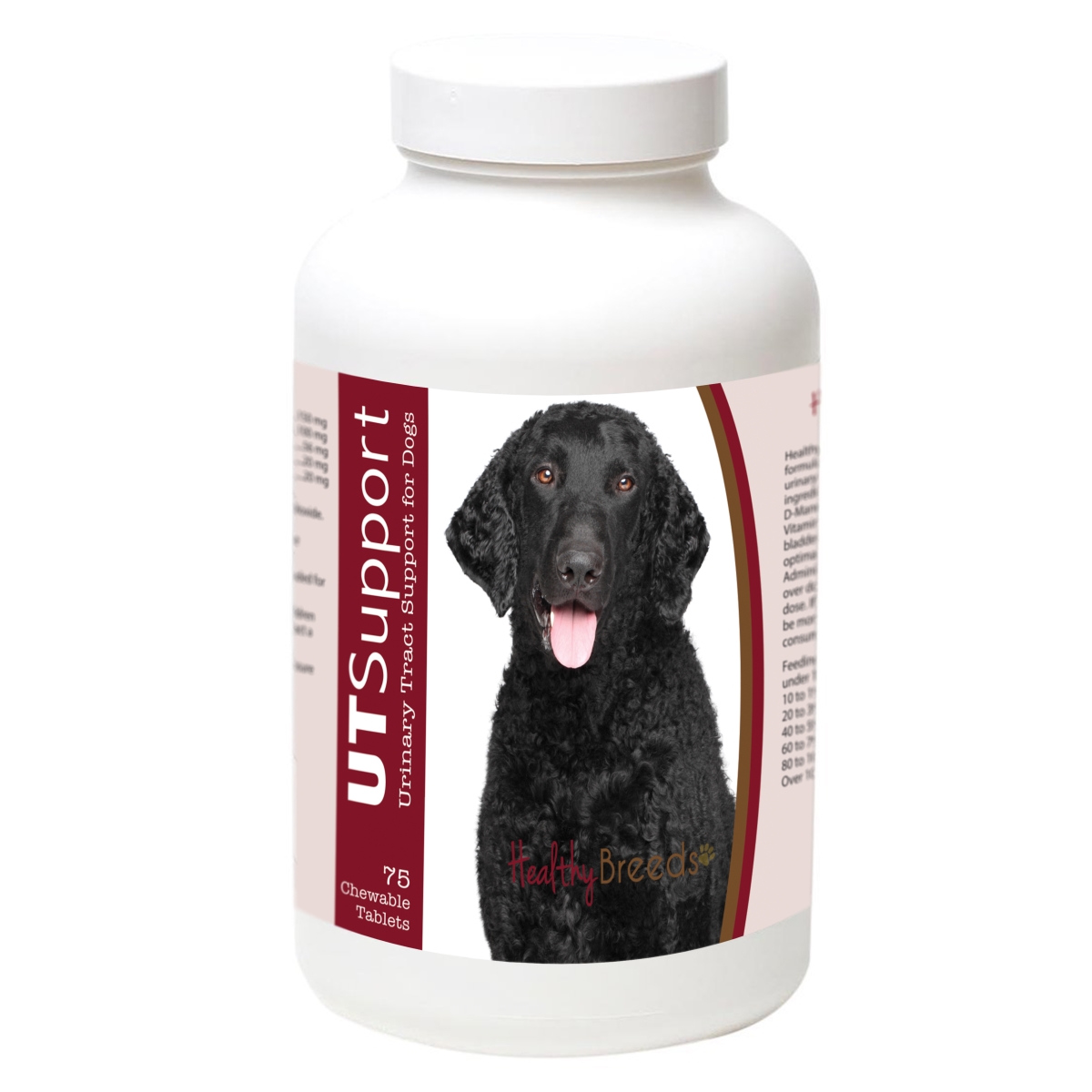 840235183969 Curly-Coated Retriever Cranberry Chewables, 75 Count