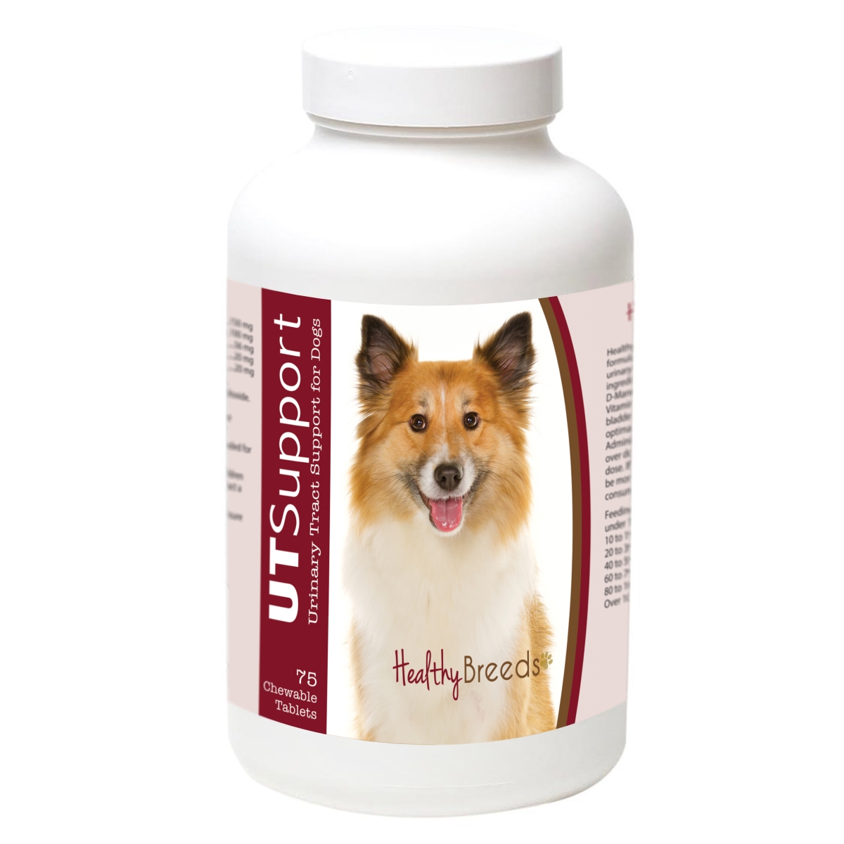 840235184010 Icelandic Sheepdog Cranberry Chewables, 75 Count