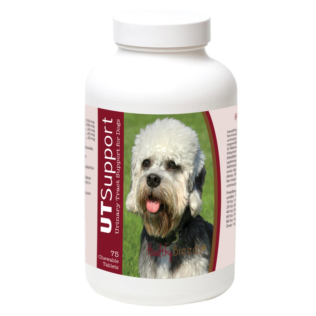 840235184034 Dandie Dinmont Terrier Cranberry Chewables, 75 Count