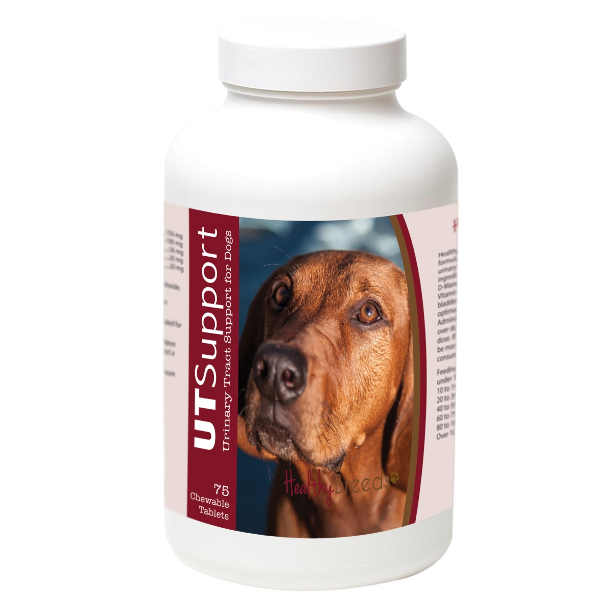 Redbone Coonhound Cranberry Chewables, 75 Count