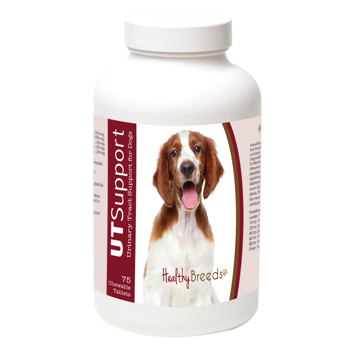 840235184935 Welsh Springer Spaniel Cranberry Chewables, 75 Count