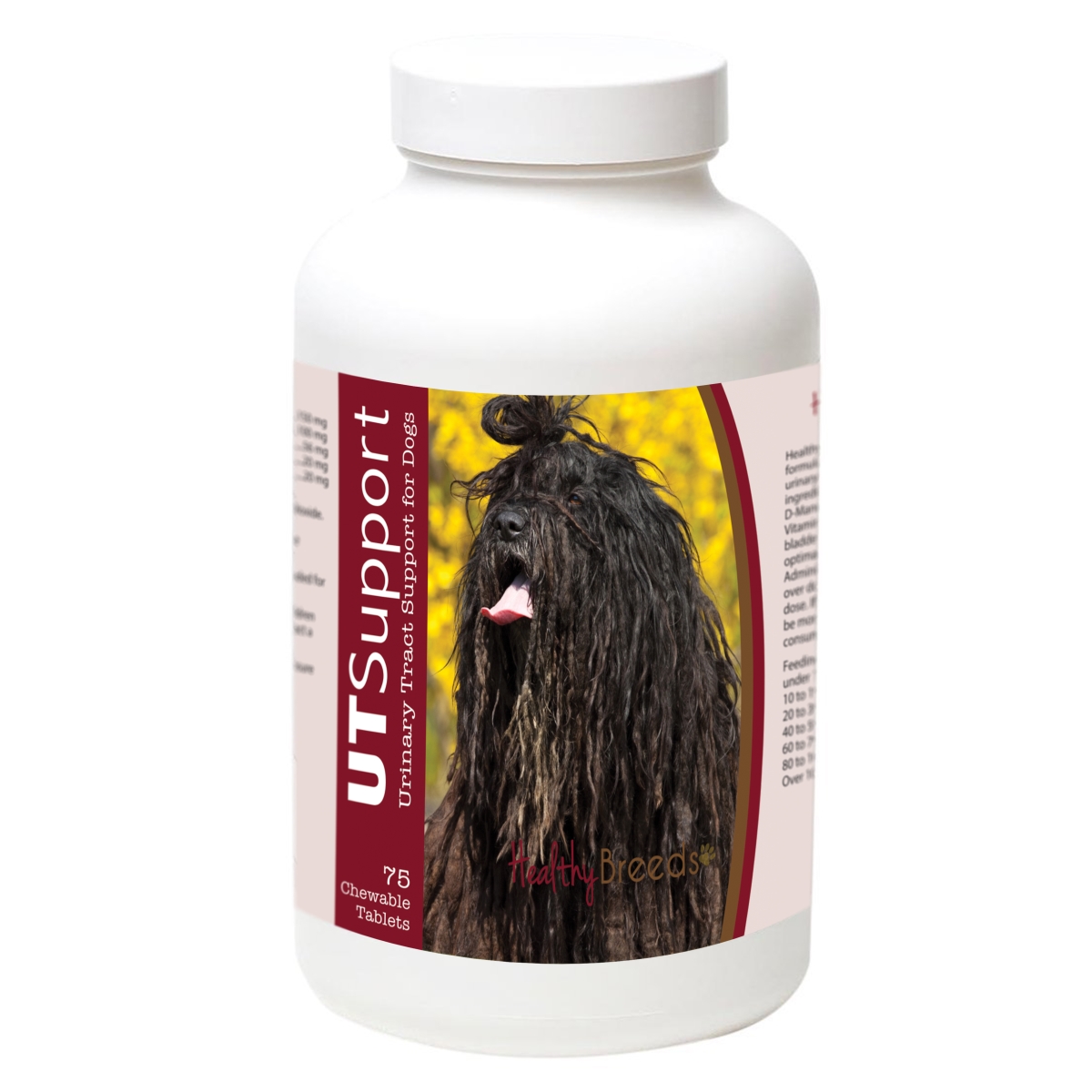 840235184966 Bergamasco Cranberry Chewables, 75 Count