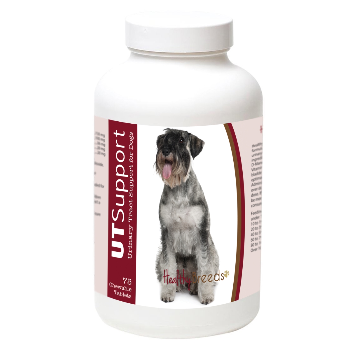 840235185062 Standard Schnauzer Cranberry Chewables, 75 Count