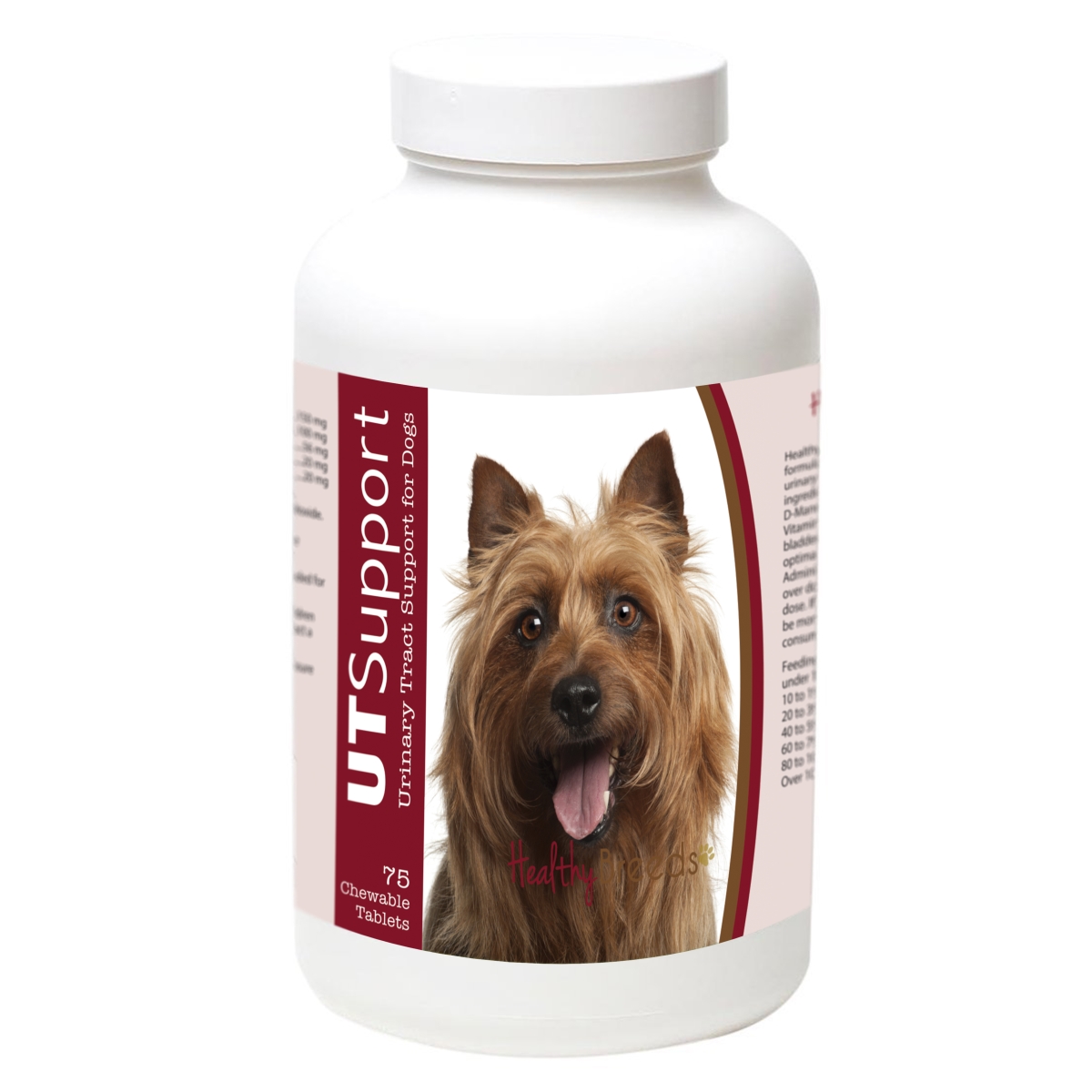 840235185222 Australian Terrier Cranberry Chewables, 75 Count