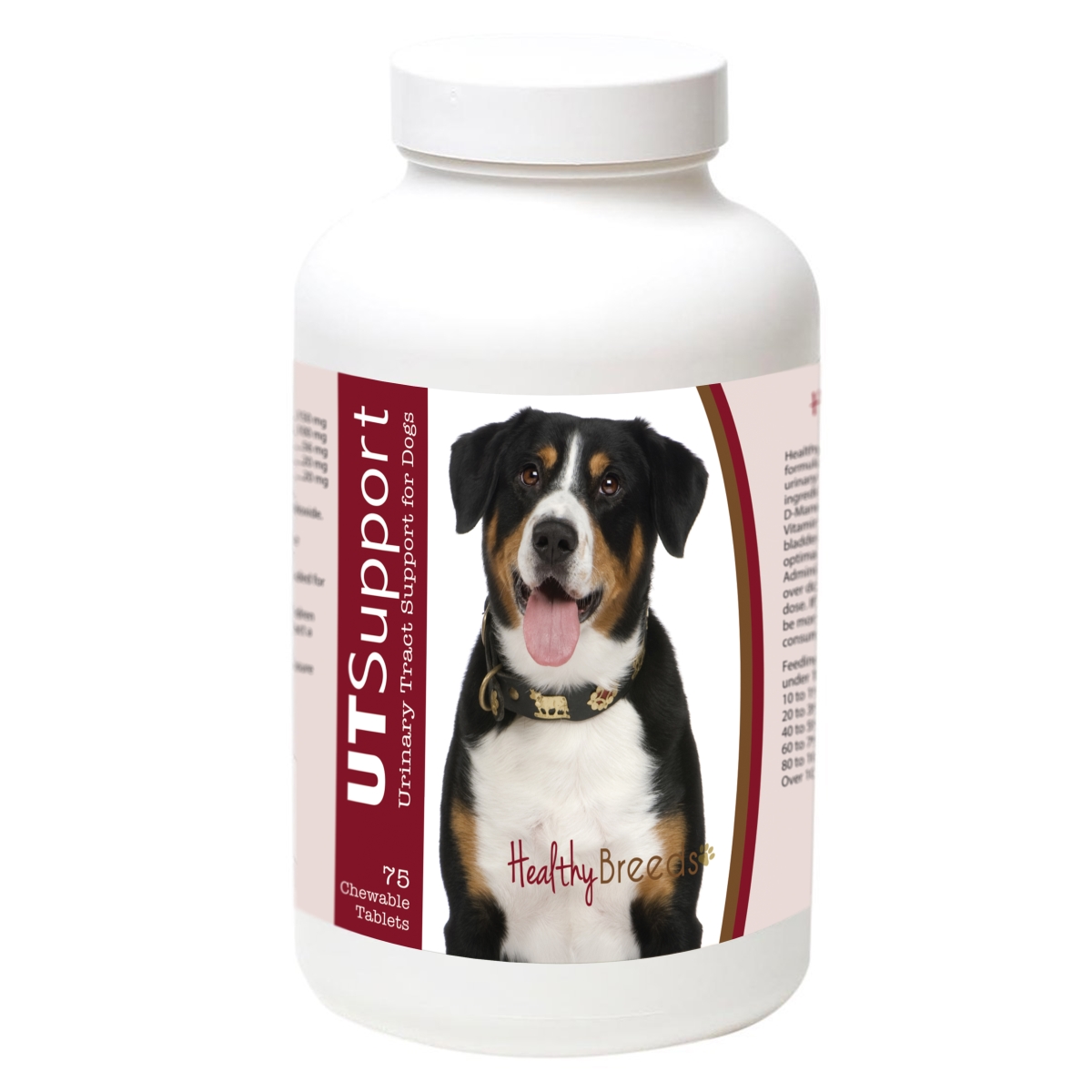 840235185413 Entlebucher Mountain Dog Cranberry Chewables, 75 Count