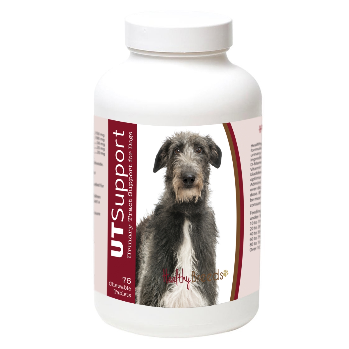 840235185765 Scottish Deerhound Cranberry Chewables, 75 Count