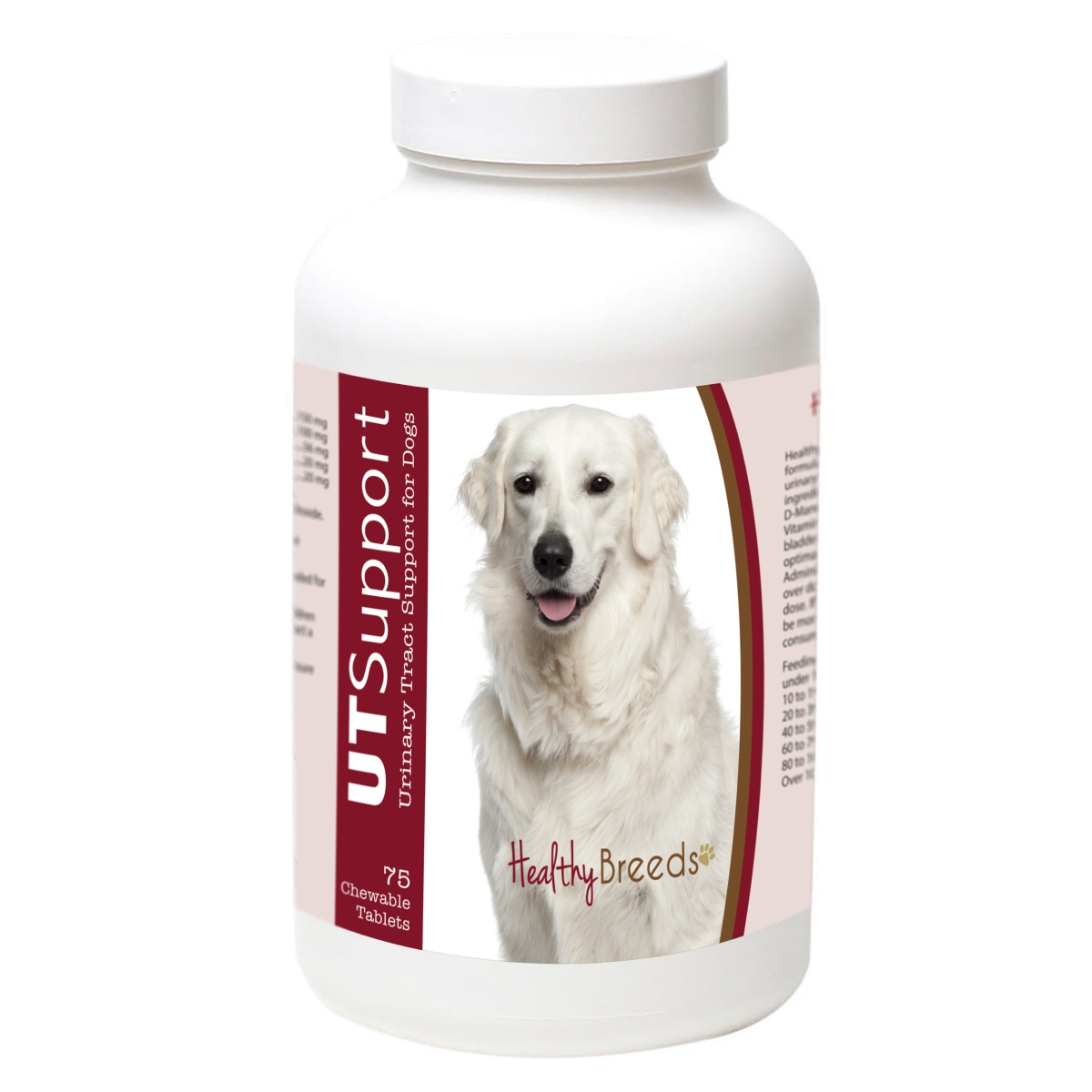 840235185857 Kuvasz Cranberry Chewables, 75 Count