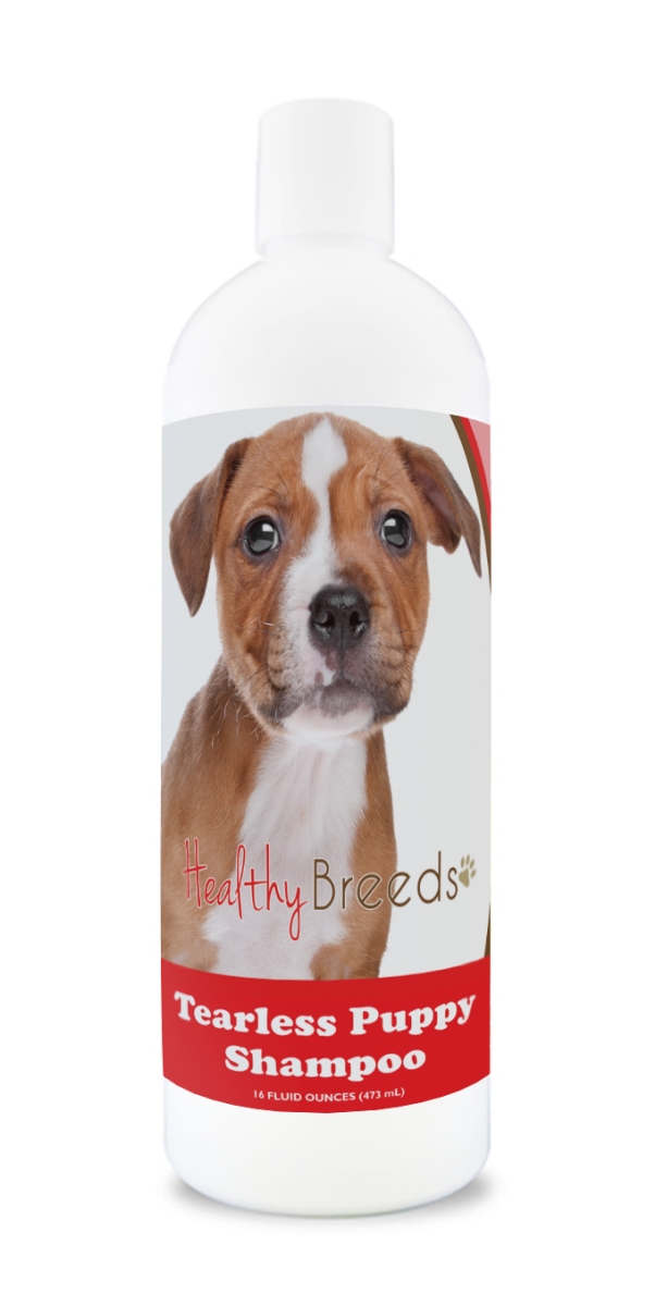 Picture of Healthy Breeds 840235186014 Staffordshire Bull Terrier Tearless Puppy Dog Shampoo