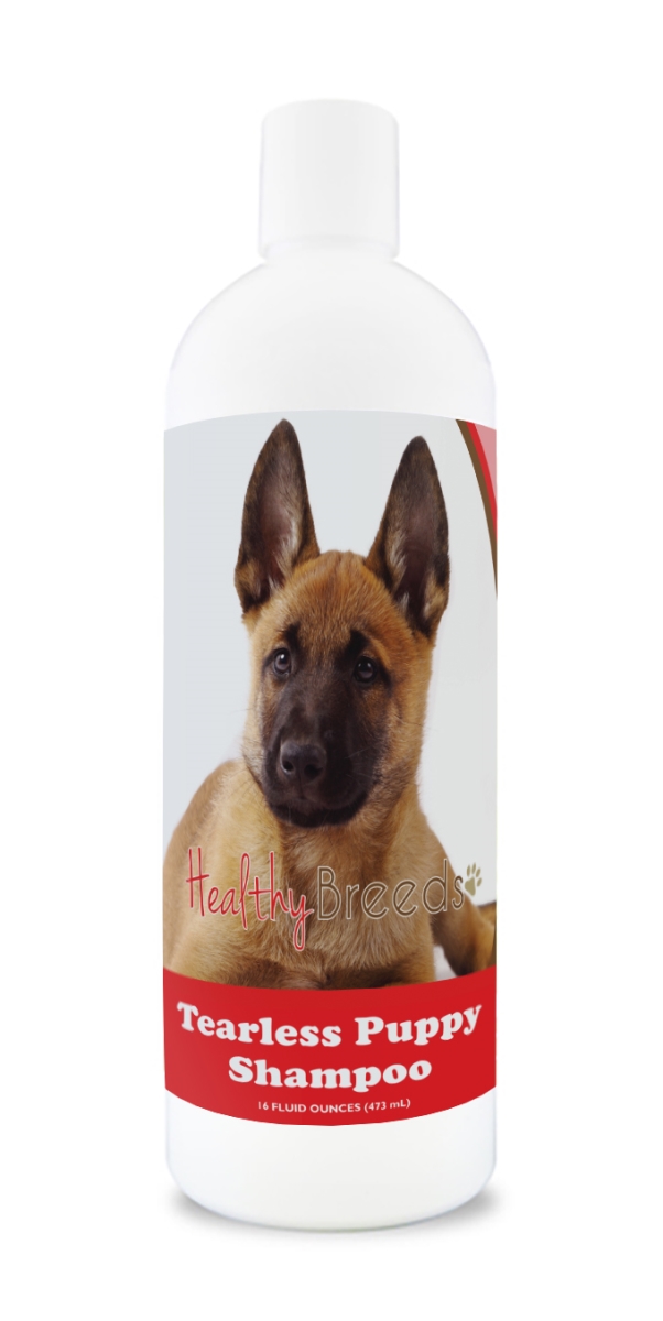 Picture of Healthy Breeds 840235186120 Belgian Malinois Tearless Puppy Dog Shampoo