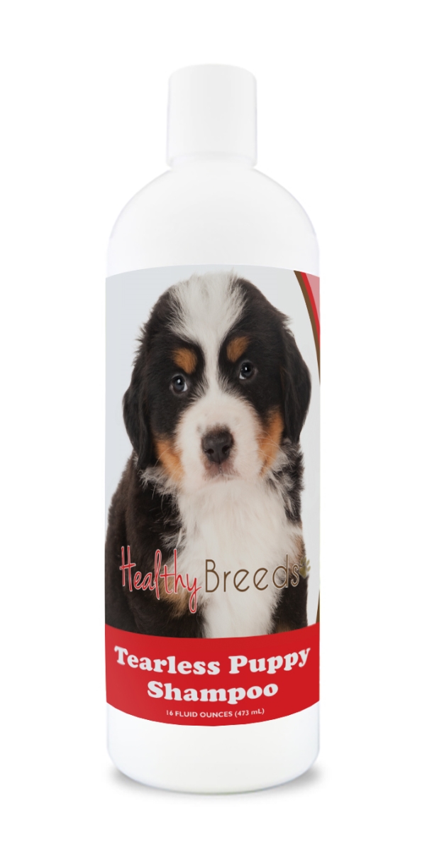 Picture of Healthy Breeds 840235186298 Bernese Mountain Dog Tearless Puppy Dog Shampoo