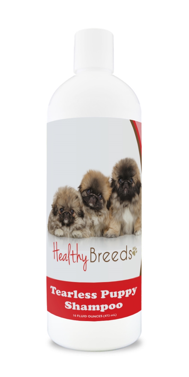 Picture of Healthy Breeds 840235186366 Pekingese Tearless Puppy Dog Shampoo