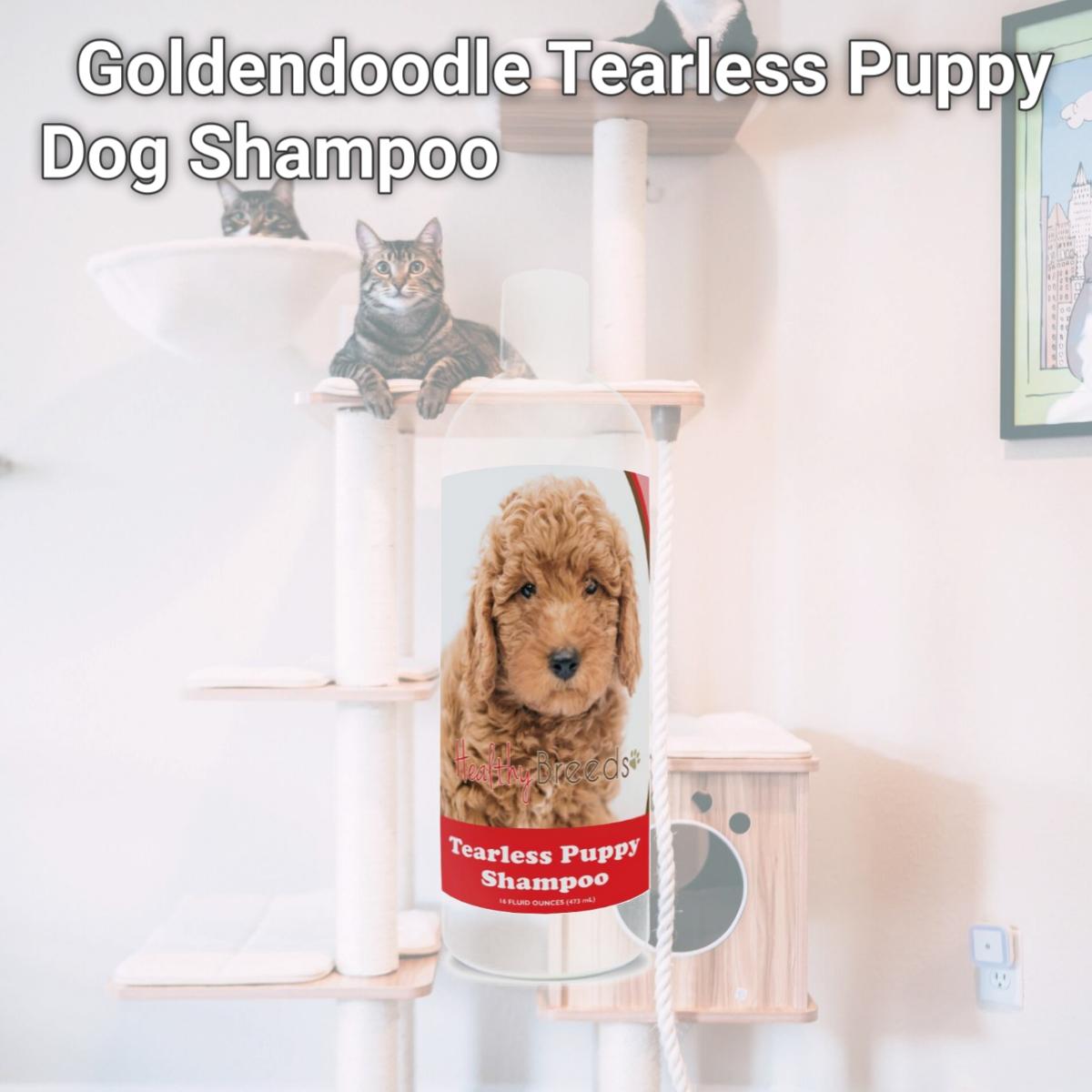 Picture of Healthy Breeds 840235186373 Goldendoodle Tearless Puppy Dog Shampoo