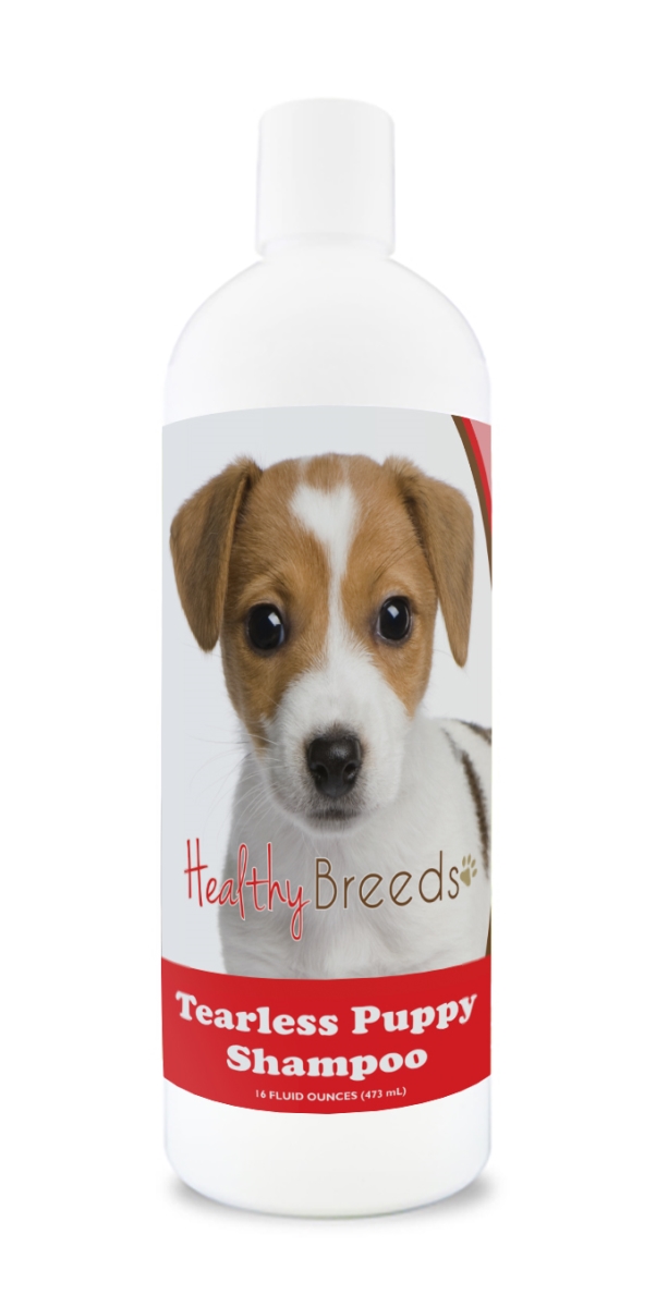 Picture of Healthy Breeds 840235186496 Jack Russell Terrier Tearless Puppy Dog Shampoo