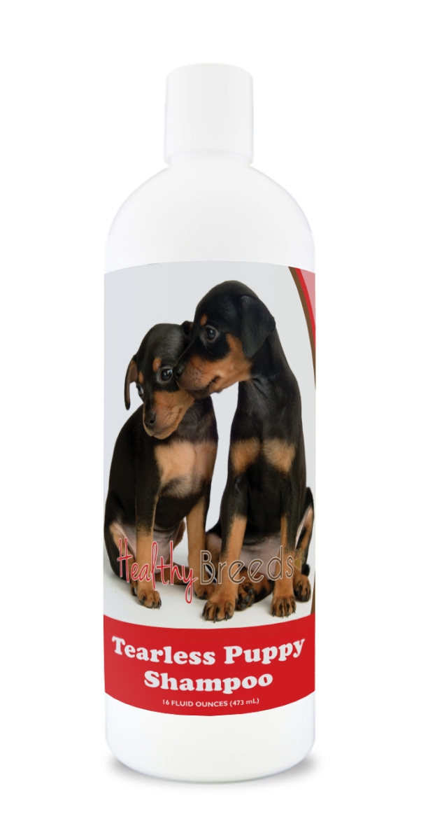 Picture of Healthy Breeds 840235186618 Miniature Pinscher Tearless Puppy Dog Shampoo