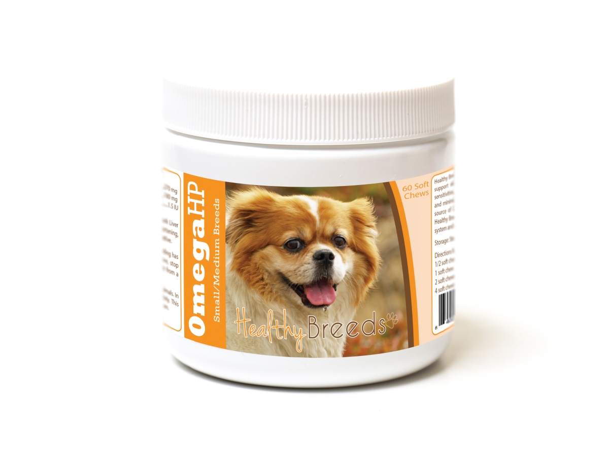 Picture of Healthy Breeds 840235186724 Tibetan Spaniel Omega HP Fatty Acid Skin & Coat Support Soft Chews
